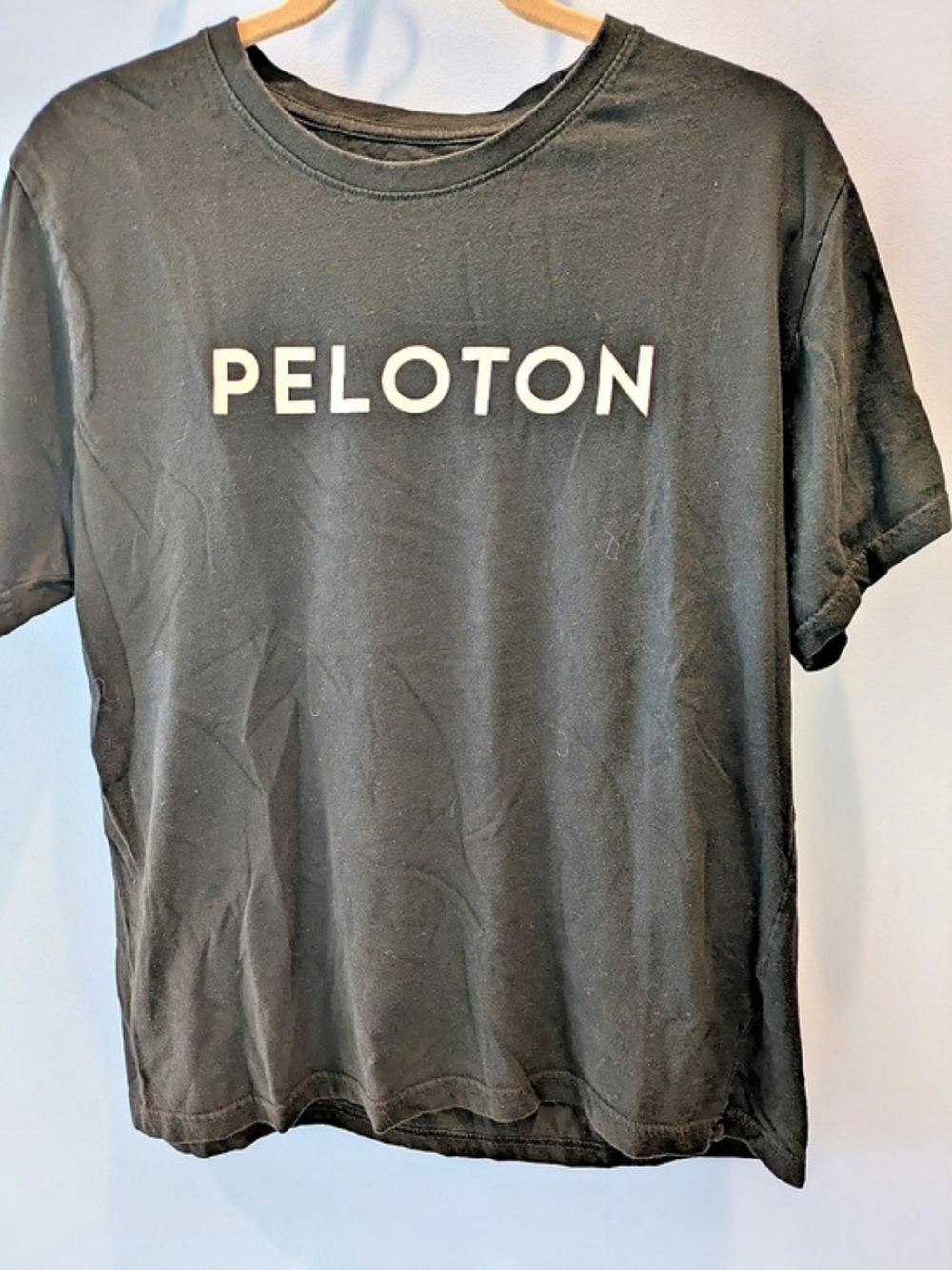 Peloton Century Club T-Shirt Cotton Black Unisex Large Tee